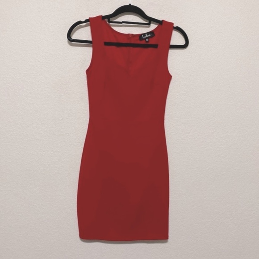 Lulu's Red Mini Dress - Picture 3 of 8